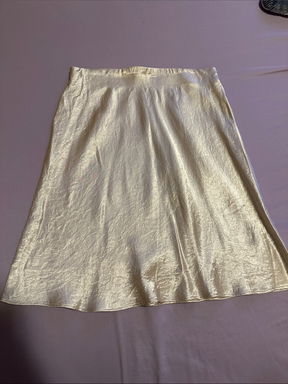 Mini slip skirt